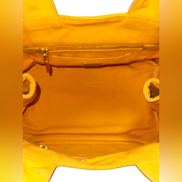 15-16 Prada Canapa Tote Ananas, (Med Size) - Picture 9 of 15